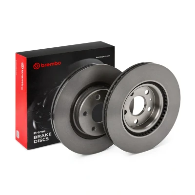 Billede af BREMBO 09.D892.11 Bremseskiver 296 25 5 indvendigt ventileret coatet højkarboniseret VOLVO: XC40