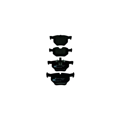 Billede af HELLA 8DB 355 011 801 Bremseklodser Forberedt til slidindikator BMW: 3 Touring, Sedan, X1