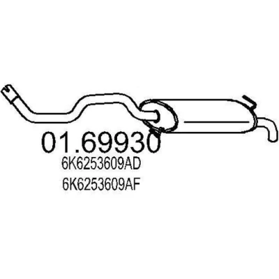 Billede af MTS 01.69930 Lydpotte 1250