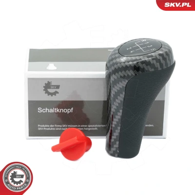 Billede af ESEN SKV 63SKV011 Gearknop 5 gears Læder BMW: 3 Touring, 1 Hatchback, X3
