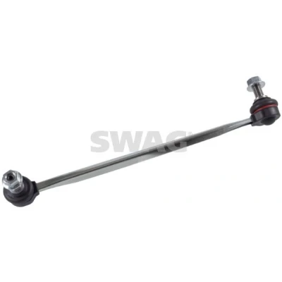 Billede af SWAG 30 10 2810 Stabstag venstre foraksel, højre foraksel 335 M12 x 1,5 med selvlåsende møtrik Stål VOLKSWAGEN: Golf 7, SKODA: Octavia 3 Schrägheck