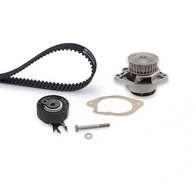 Billede af GATES KP25427XS vandpumpe + Tandremssæt med FleetRunner PowerBand VOLKSWAGEN: Lupo / 3L, Polo III Hatchback, SEAT: Ibiza 2