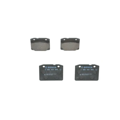 Billede af BOSCH 0 986 494 568 Bremseklodser Low Metallic med monteringsvejledning