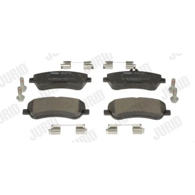 Billede af Jurid 573321JC Bremseklodser White Low Dust Keramik Forberedt til slidindikator MERCEDES BENZ: GLK