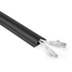 Billede af Kabel Management Kanal 1 stk. Maksimal tykkelse på kabel: 16 mm PVC Sort