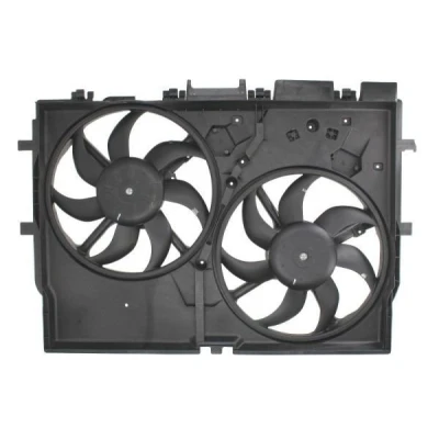 Billede af THERMOTEC D8F022TT Køleventilator til køretøjer uden klimaanlæg 390/390, 390 12 200/300 med kølerventilatorramme (karm) FIAT: Ducato III Bus