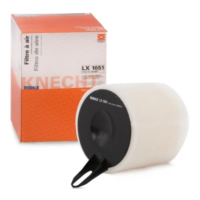 Billede af MAHLE ORIGINAL LX 1651 Luftfilter 199,0 137,0, 127 160,5 Filterindsats BMW: 3 Sedan, Touring, Coupe