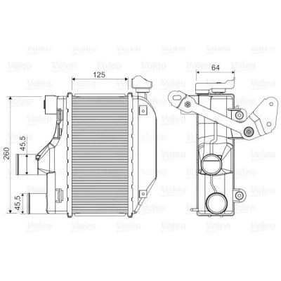 Billede af VALEO 818362 Intercooler uden EGR ventil