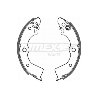Billede af TOMEX brakes TX 21 50 Bremsebakker bagaksel 180 31