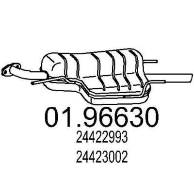 Billede af MTS 01.96630 Lydpotte 1030