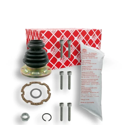 Billede af FEBI BILSTEIN 03315 Drivakselmanchet højre foraksel, gearkasse monteret Gummi VOLKSWAGEN: GOLF 3, Scirocco II, Passat B3/B4 Variant