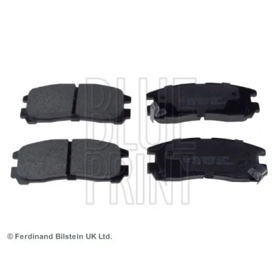 Billede af BLUE PRINT ADC44241 Bremseklodser bagaksel med akustisk advarsel for slid, Inkl. slidadvarselskontakt MITSUBISHI: Galant 6, 3000GT Coupe, 6