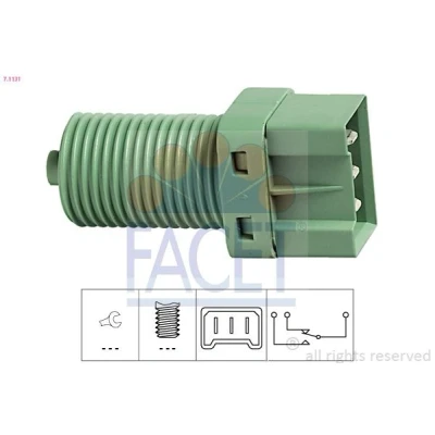 Billede af FACET 7.1131 Bremselyskontakt mekanisk Made in Italy OE Equivalent