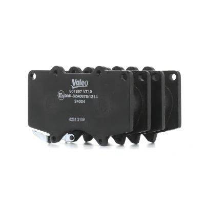 Billede af VALEO 301857 Bremseklodser FIRST foraksel Inkl. slidadvarselskontakt uden anti knirke plade TOYOTA: HILUX 3 Pick up, Land Cruiser Prado 120