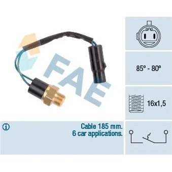 Billede af Temperaturkontakt, kølerventilator FAE 36610