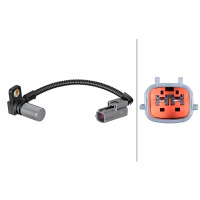Billede af HELLA 6PU 358 381 451 Impulsensor 2 polet Hall princip SKODA: Fabia 1 Combi, I Hatchback, VOLKSWAGEN: Polo III SEAT: Ibiza 3