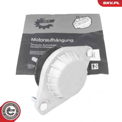 Billede af ESEN SKV 75SKV224 Motorophæng venstre Hydroleje Aluminium, Gummi 143mm AUDI: 80 B4 Sedan, Cabriolet B4, Avant