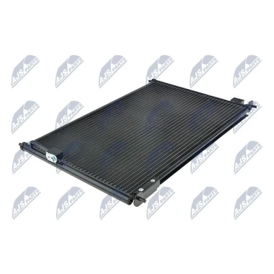 Billede af NTY CCS HD 020 Kondensator uden tørrer Aluminium HONDA: CIVIC 7 Hatchback