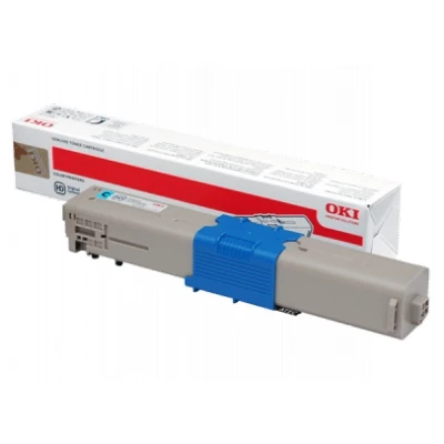 Billede af Oki 46490607 cyan toner 6.000 sider original