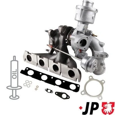 Billede af JP GROUP 1117407500 Turbolader inkl. pakningssæt AUDI: A4 B8 Sedan