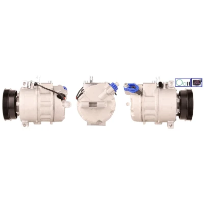 Billede af LUCAS ACP405 Kompressor PAG 46 R134a med pakninger AUDI: A4 B6 Avant
