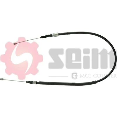 Billede af SEIM 554372 Håndbremsekabel bagved til venstre 1095/757 Tromlebremse OPEL: Corsa C Hatchback, Tigra Twintop