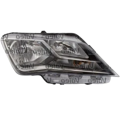 Billede af VALEO 044890 Forlygter højre H7, W5W, PY21W Halogen gennemsigtig med nærlys, kørelys til højrekørsel ORIGINAL PART indstillingsmotor for LWR