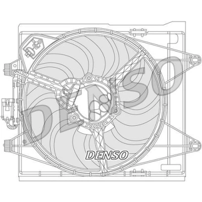 Billede af DENSO DER09051 Køleventilator 405 300