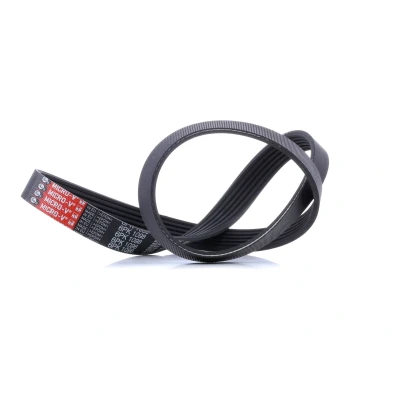 Billede af GATES 6PK1098 Kileribberem 1098 6 Polyester, EPDM (ethyl propylen dien gummi) FleetRunner Micro V VOLKSWAGEN: Polo IV Hatchback, GOLF 5,