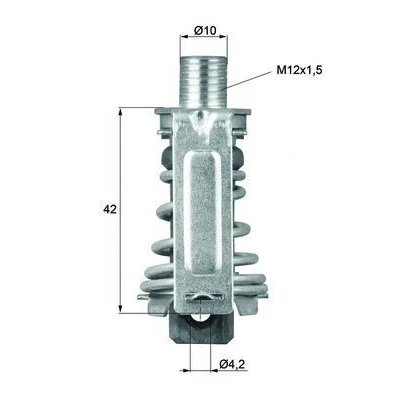 Billede af MAHLE ORIGINAL TX 99 70 Termostat 10 uden pakning