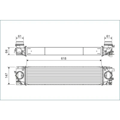 Billede af VALEO 822931 Intercooler