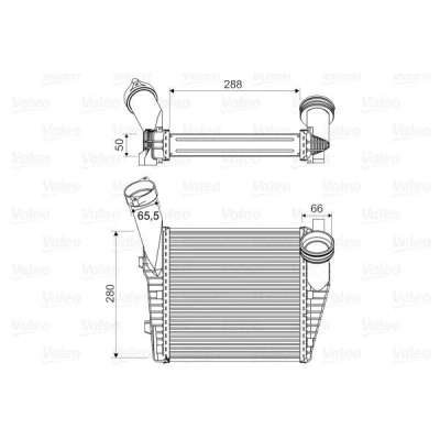 Billede af VALEO 818814 Intercooler Aluminium