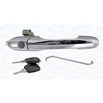 Billede af MAGNETI MARELLI 350105021300 Dørgreb foran til højre uden nøgle chrom/sort coatet FIAT: 500 Hatchback, C Cabriolet