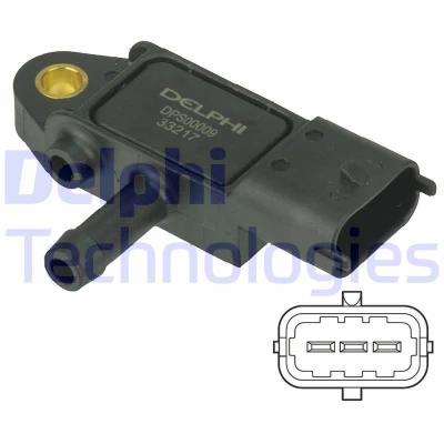 Billede af DELPHI DPS00009 Sensoren OPEL: Zafira B, Vectra C CC, Meriva A, SAAB: 9 3 Stationcar, SUZUKI: SWIFT