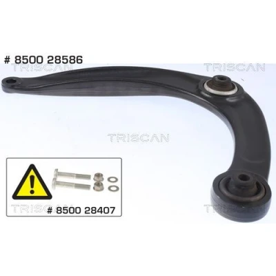 Billede af TRISCAN 8500 28586 Bærearm med gummileje krydsarm 15,3 CITROËN: C4 II Hatchback, PEUGEOT: 5008 I