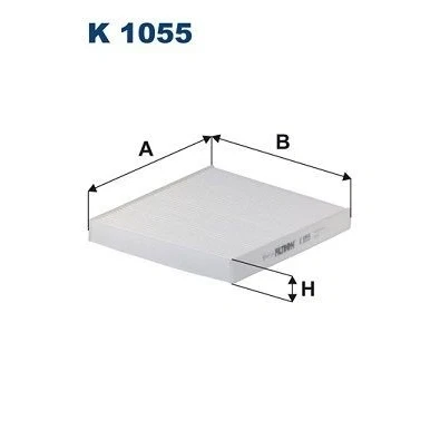 Billede af FILTRON K 1055 Kabinefilter Partikelfilter 264 233 30 OPEL: Zafira B, Astra G CC, A