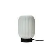 Billede af Riflet Table Lamp Opal H23