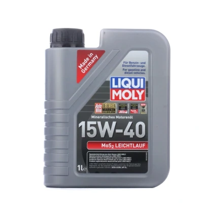 Billede af Motorolie LIQUI MOLY MOS2 LOW FRICTION 15W40 1L