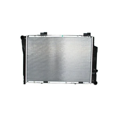 Billede af THERMOTEC D7M005TT Radiator Aluminium, plastik til køretøjer med klimaanlæg 615 420 32 manuelt gear Loddet køleripper MERCEDES BENZ: C klasse Sedan