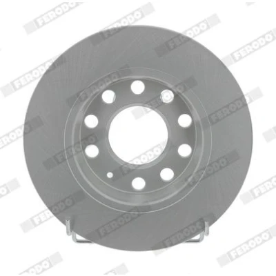 Billede af FERODO PREMIER Coat+ disc DDF1425C Bremseskiver 255 12 10 fuldstændigt coatet med skruer AUDI: A4 B7 Avant, B6 Sedan