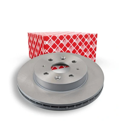 Billede af FEBI BILSTEIN 108517 Bremseskiver foraksel 253 24 4 100 indvendigt ventileret coatet KIA: Rio I Stationcar