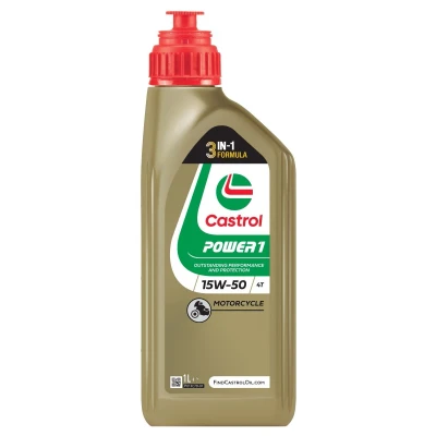 Billede af Castrol Power 1 4T 15W 50 1l Motorolie 15044D