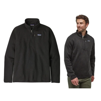 Billede af Patagonia Better Sweater 1/4 Zip L Black (BLK)