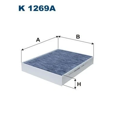 Billede af FILTRON K 1269A Kabinefilter Aktivkulfilter 275 218 43 VOLKSWAGEN: Touareg II