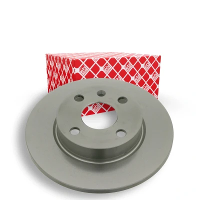 Billede af FEBI BILSTEIN 23553 Bremseskiver bagaksel 240 10 4 100 fuldstændigt coatet OPEL: Corsa C Hatchback, Tigra Twintop, Combo Van / Stationcar