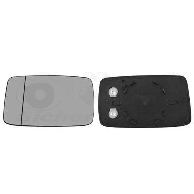 Billede af VAN WEZEL 5880835 Spejlglas venstre VOLKSWAGEN: Golf 3, 3 Cabrio