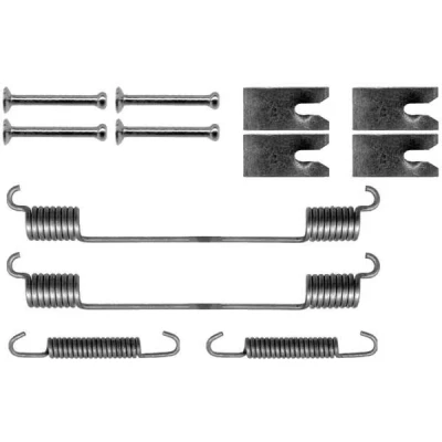 Billede af TRW SFK351 Tilbehørssæt, bremsebakker OPEL: Corsa D Hatchback, FIAT: Grande Punto Evo III Hatchback