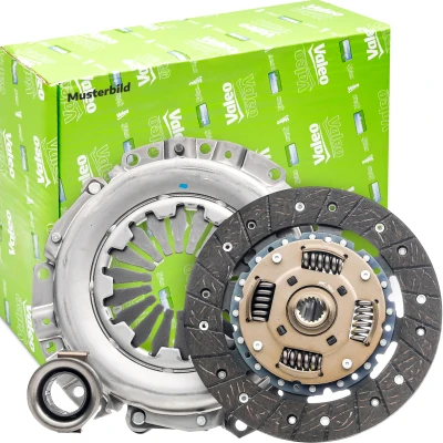 Billede af VALEO KIT3P 821177 Kobling med koblingstrykplade koblingsskive, udrykkerleje 215 RENAULT: MEGANE 1, CLIO 2