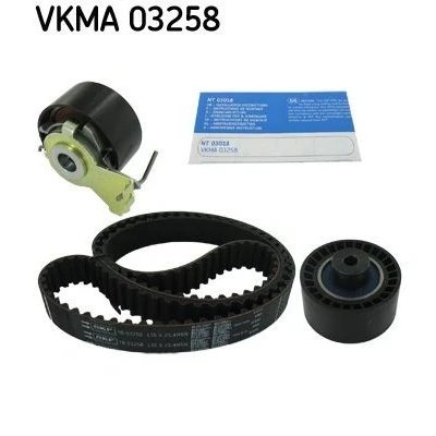 Billede af SKF VKMA 03258 Tandremssæt 135 med afrundet tandprofil PEUGEOT: 206 Hatchback, SW, 307 Stationcar, CITROËN: C4 I C3 Hatchback