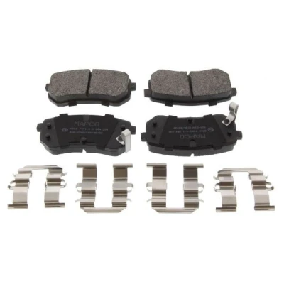 Billede af MAPCO 6816 Bremseklodser bagaksel med akustisk advarsel for slid KIA: Picanto II, I, HYUNDAI: i10 I
